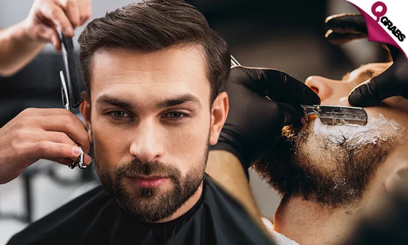 Men’s Grooming: Haircut, Full Shave, Facial & More!
